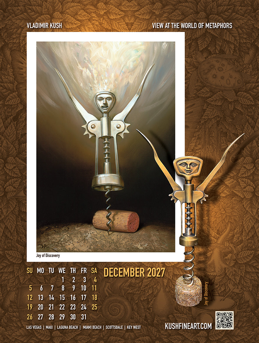Vladimir Kush 2027 Calendar