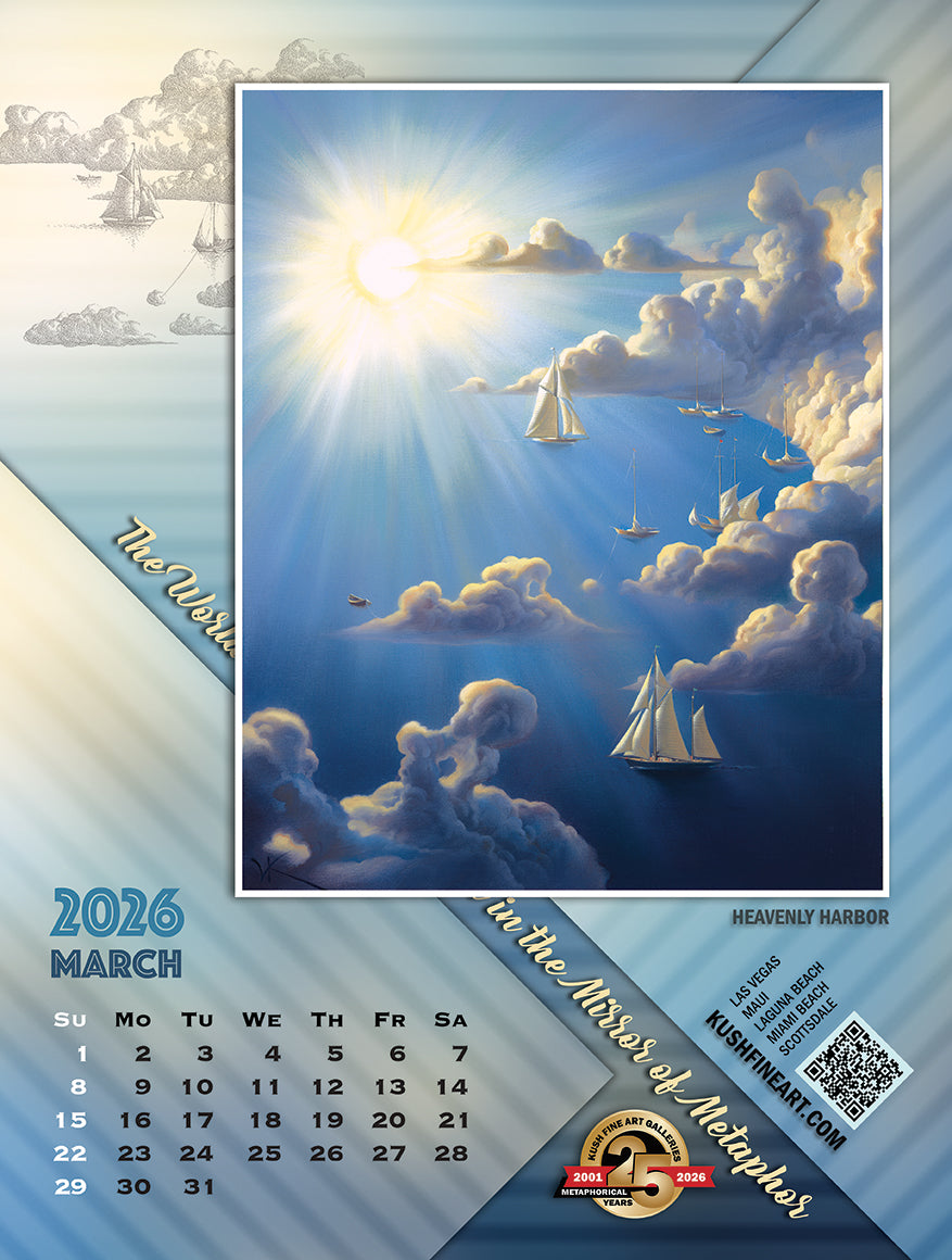 Vladimir Kush 2026 Calendar