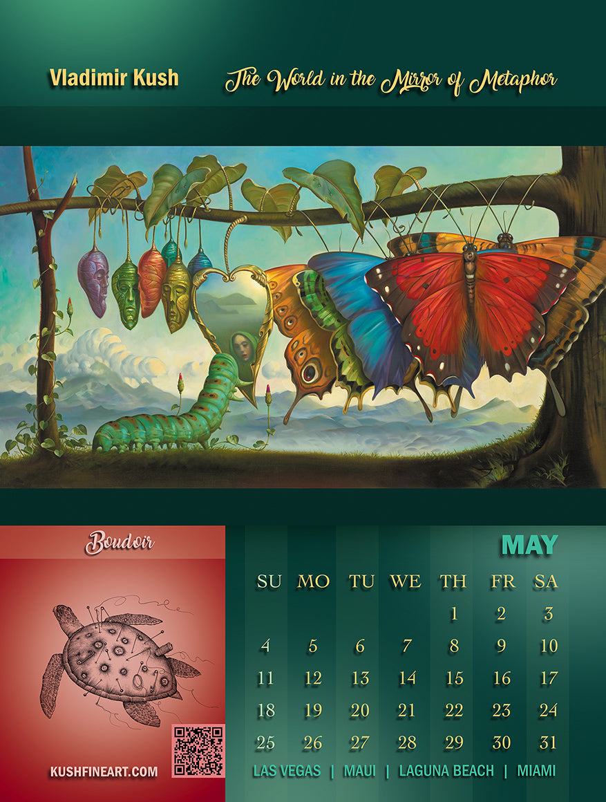 Vladimir Kush 2025 Calendar