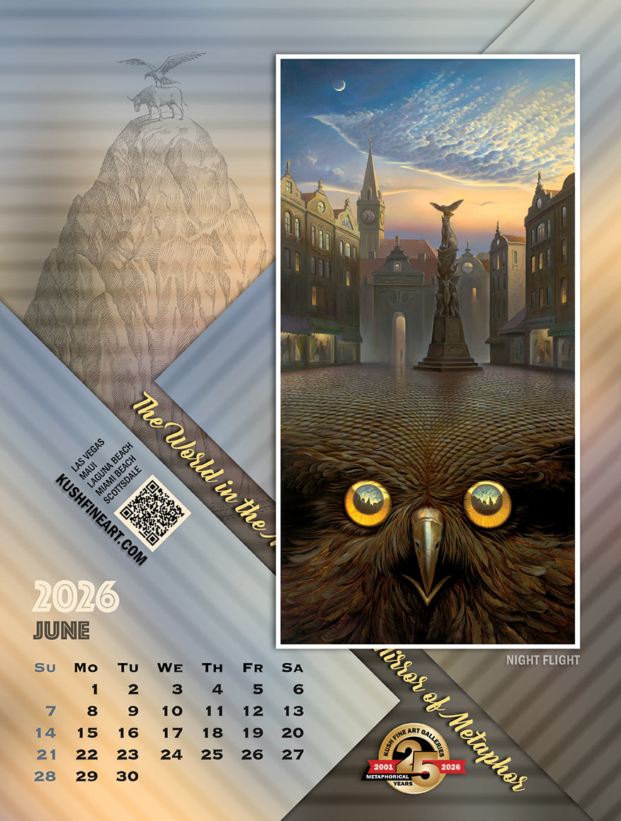 Vladimir Kush 2026 Calendar