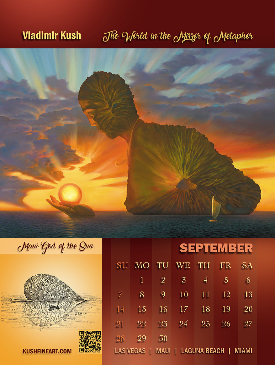 Vladimir Kush 2025 Calendar