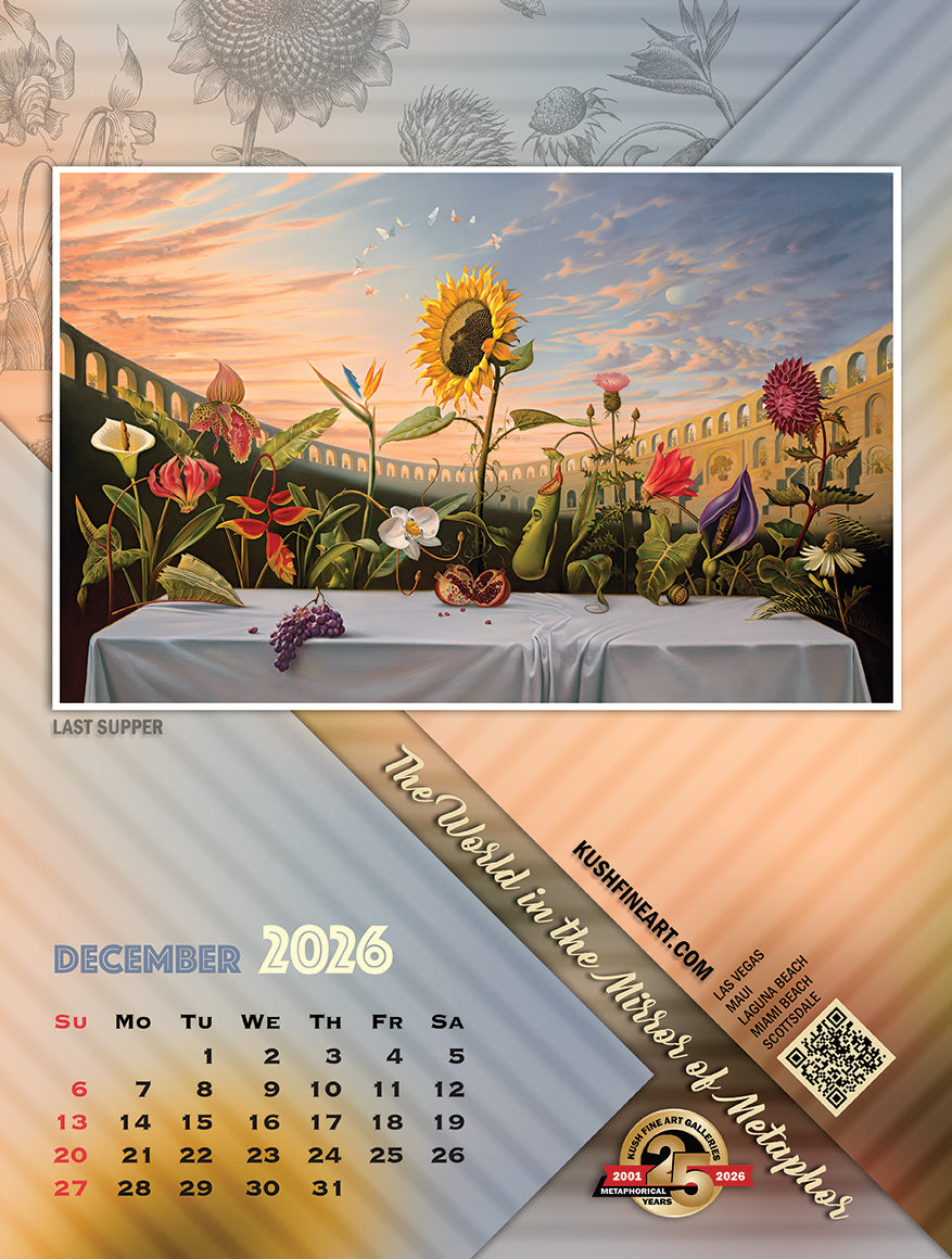 Vladimir Kush 2026 Calendar