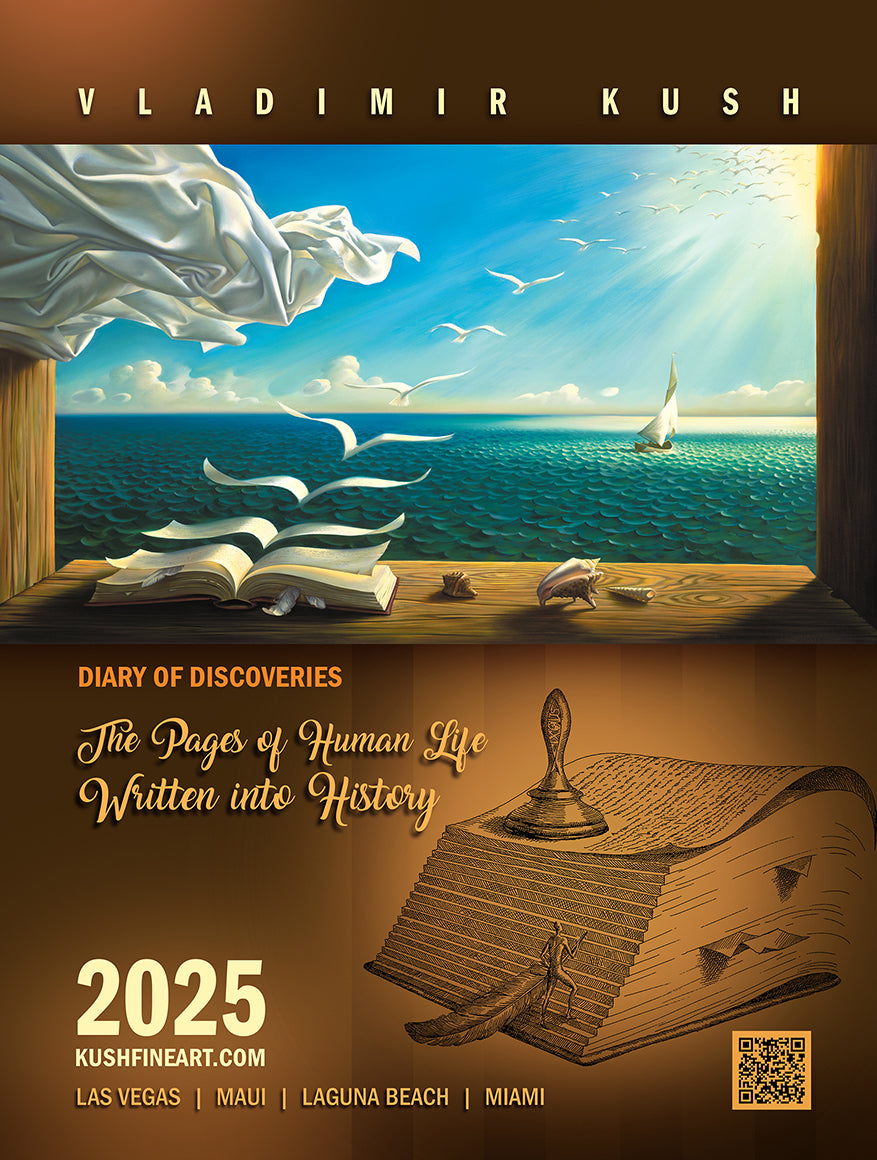 Vladimir Kush 2025 Calendar