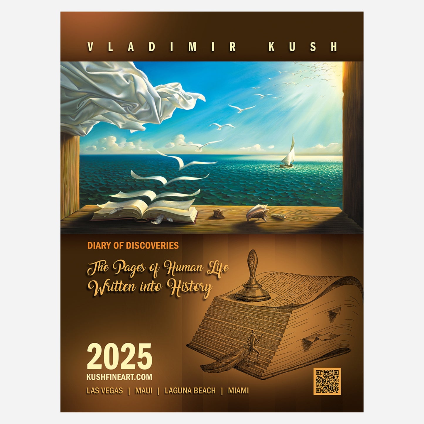 Vladimir Kush 2025 Calendar