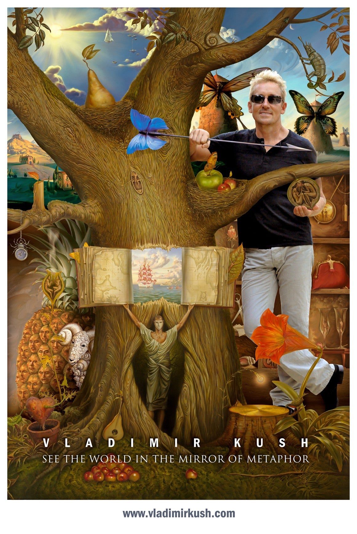 Genealogy Tree Poster ft. Vladimir Kush